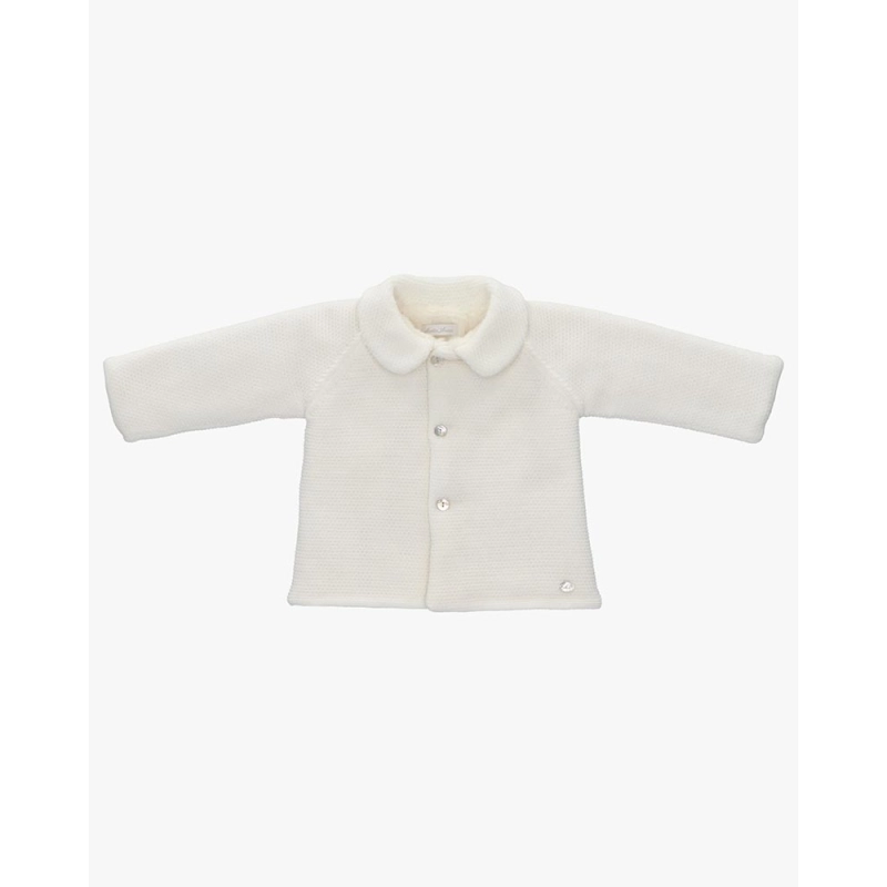 Abrigo Punto Unisex Marfil De Martin Aranda