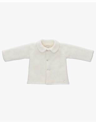 Abrigo Punto Unisex Marfil De Martin Aranda