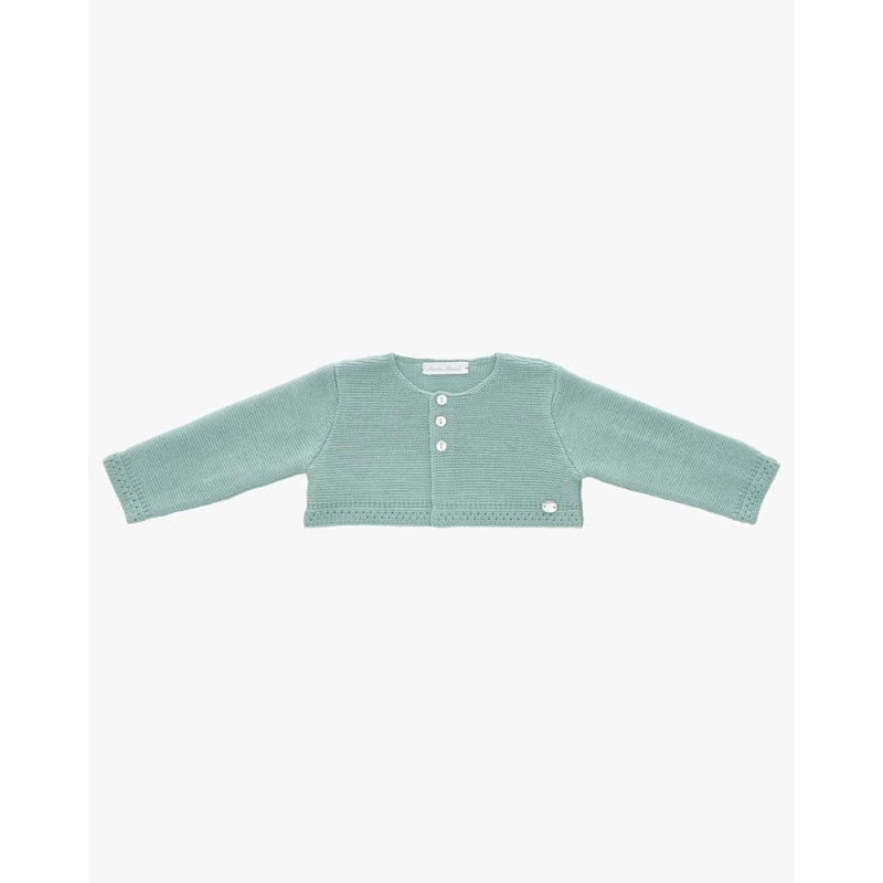 Cardigan Pto Corto Moss De Martin Aranda