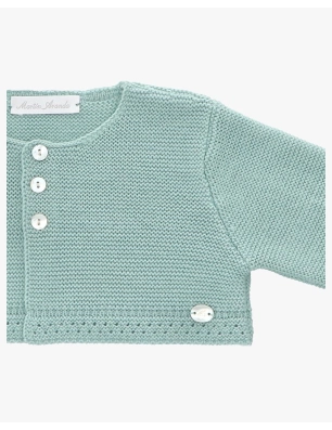 Cardigan Pto Corto Moss De Martin Aranda