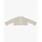 Cardigan Pto Bolero Marfil De Martin Aranda