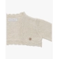 Cardigan Pto Bolero Marfil De Martin Aranda