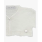 Cardigan Cuello Pico Corto Marfil De Martin Aranda