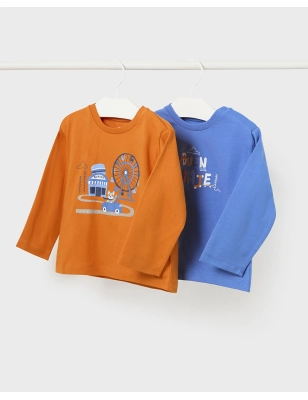 Set 2 Camisetas M/L Lisas Mayoral