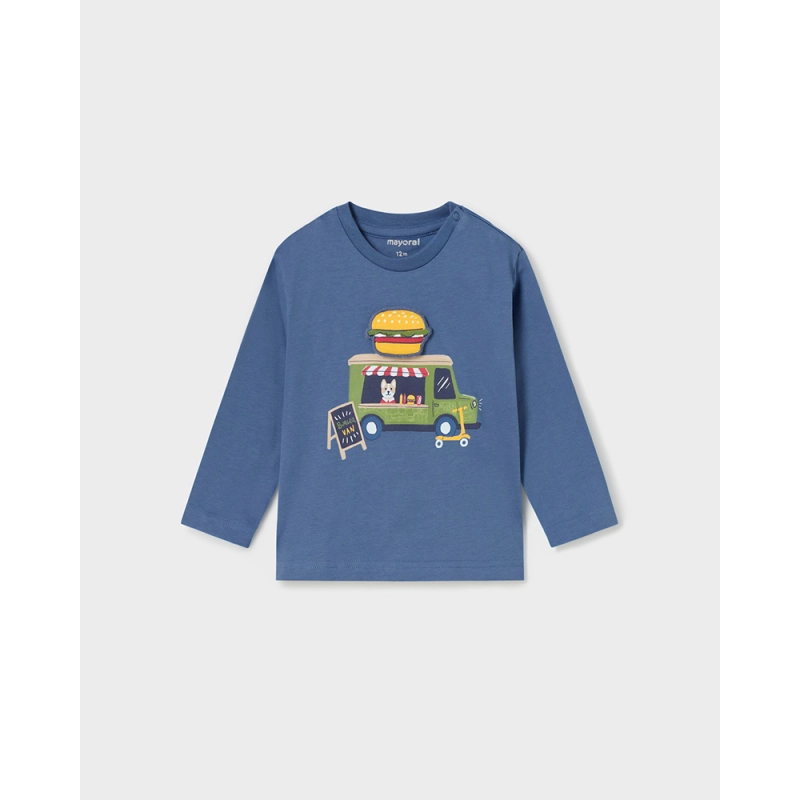Camiseta M/L Play 'Foodtruck' Mayoral