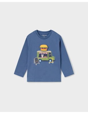 Camiseta M/L Play 'Foodtruck' Mayoral
