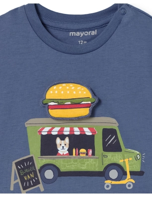 Camiseta M/L Play 'Foodtruck' Mayoral