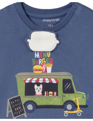 Camiseta M/L Play 'Foodtruck' Mayoral