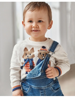 Jersey Intarsia Bordado Mayoral