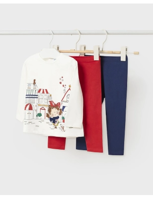 Conj. Leggings 3 Piezas Mayoral
