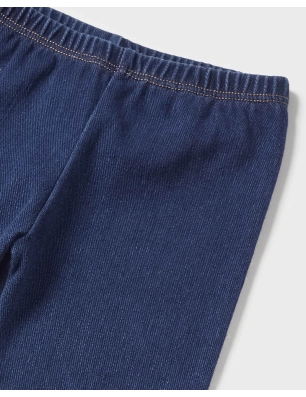Conj. Leggings Knit Denim Mayoral
