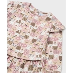 Vestido Felpa Estampado Mayoral