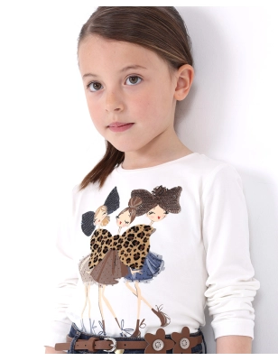 Camiseta M/L Serigrafia Mayoral