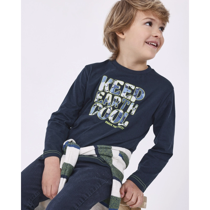Camiseta M/L Detalles Neon Mayoral