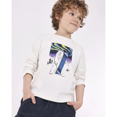 Camiseta M/L Oso Snow Mayoral