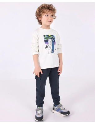 Camiseta M/L Oso Snow Mayoral