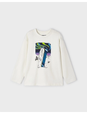 Camiseta M/L Oso Snow Mayoral