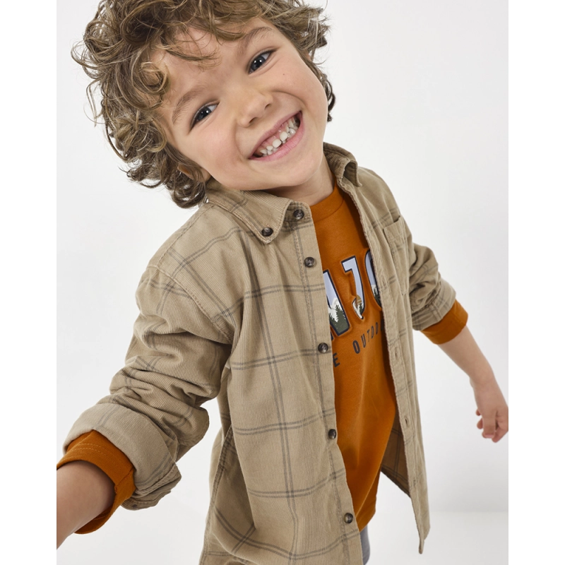 Sobrecamisa M/L Pana Cuadros Mayoral