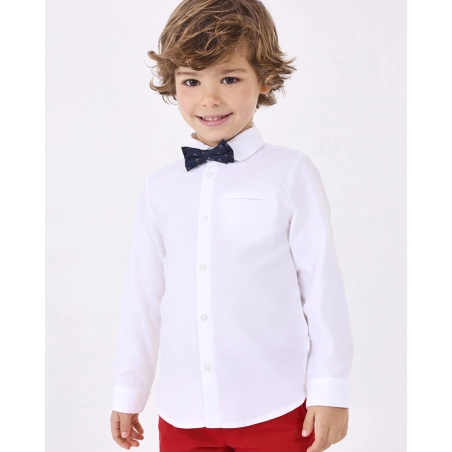 Camisa M/L Vestir Pajarita Mayoral