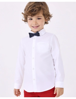 Camisa M/L Vestir Pajarita Mayoral