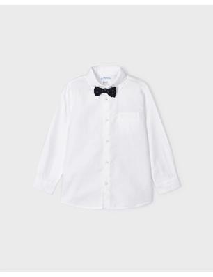 Camisa M/L Vestir Pajarita Mayoral