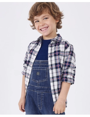 Camisa M/L Cuadros Mayoral