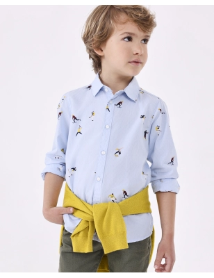 Camisa M/L Estampada Mayoral