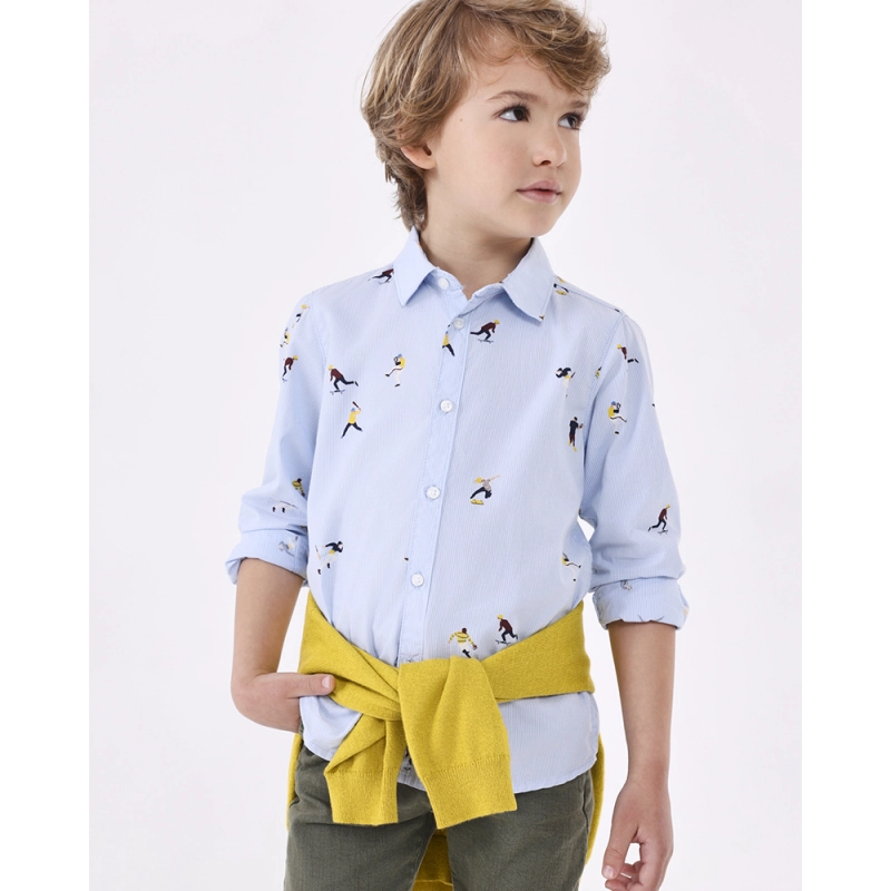 Camisa M/L Estampada Mayoral