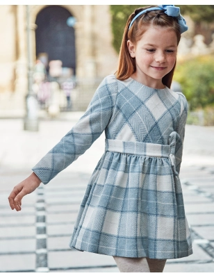 Vestido Cuadros Mayoral