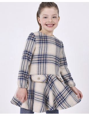 Vestido Cuadros Mayoral