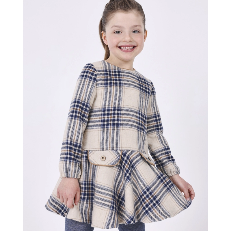 Vestido Cuadros Mayoral