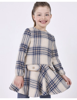 Vestido Cuadros Mayoral