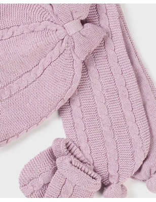 Conjunto Gorro Manoplas Y Bufand Mayoral