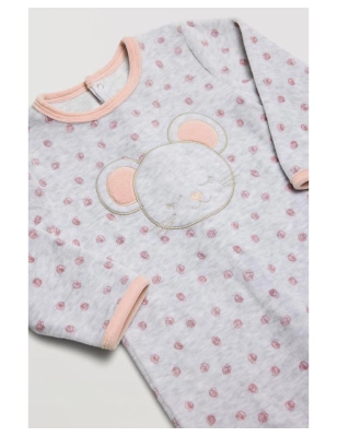 Pelele Bebe Manga Larga De Ysabel Mora