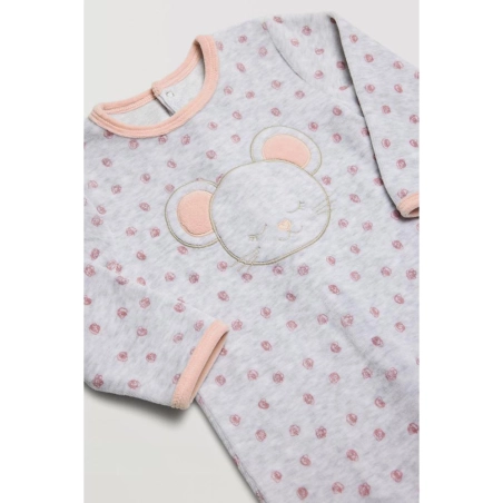 Pelele Bebe Manga Larga De Ysabel Mora