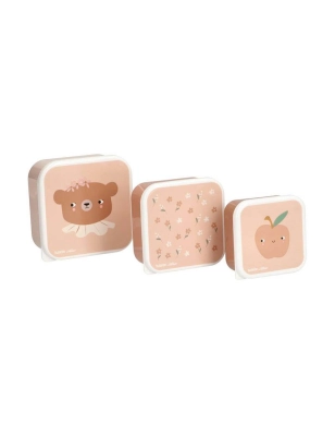 Set 3 Cajas Almuerzo Bear Eef Lillemor by Tutete