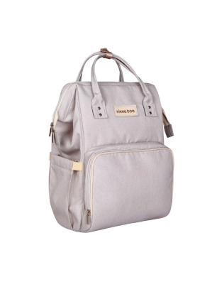 Mochila maternal Siena de Kikka Boo Gris Claro