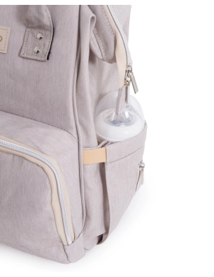 Mochila maternal Siena de Kikka Boo Gris Claro