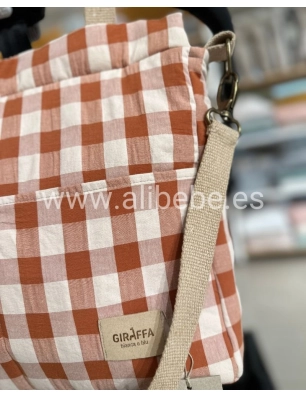 Bolsa Panera Walk Etna Giraffa Bianca e Blu