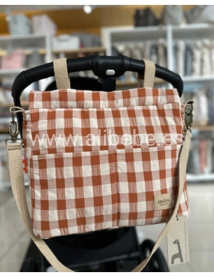 Bolsa Panera Walk Etna Giraffa Bianca e Blu
