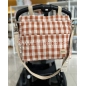 Bolsa Panera Walk Etna Giraffa Bianca e Blu