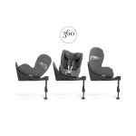 Silla de Coche Cybex Sirona T Plus i-Size Mirage Grey Plus