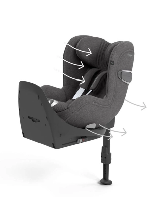 Silla de Coche Cybex Sirona T Plus i-Size Mirage Grey Plus