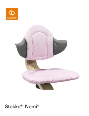 Cojín para Trona Stokke Nomi Gris / Rosa