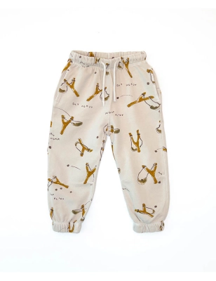 Pantalon Felpa Estampada De Play Up