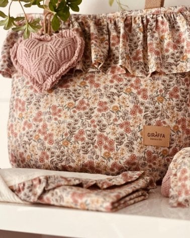 Bolsa Sweet Emily Giraffa Bianca e Blu
