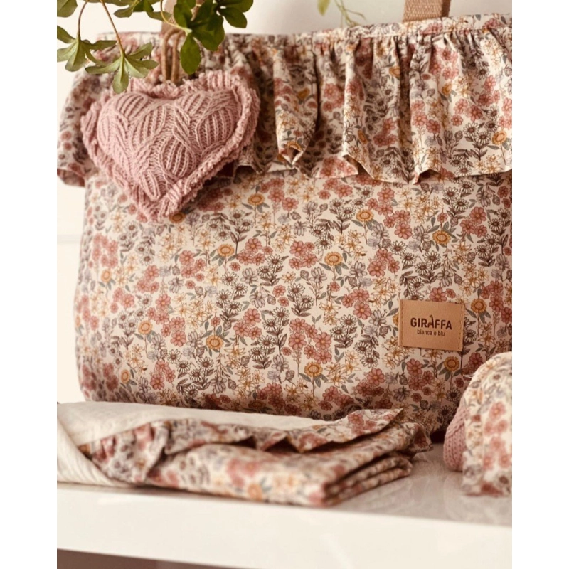 Bolsa Sweet Emily Giraffa Bianca e Blu Bolsa Sweet Emily Giraffa Bianca e Blu