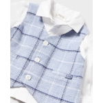 Conj. Pantalon Camisa Chaleco De Mayoral
