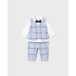 Conj. Pantalon Camisa Chaleco De Mayoral