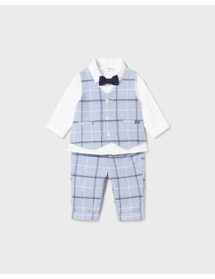 Conj. Pantalon Camisa Chaleco De Mayoral